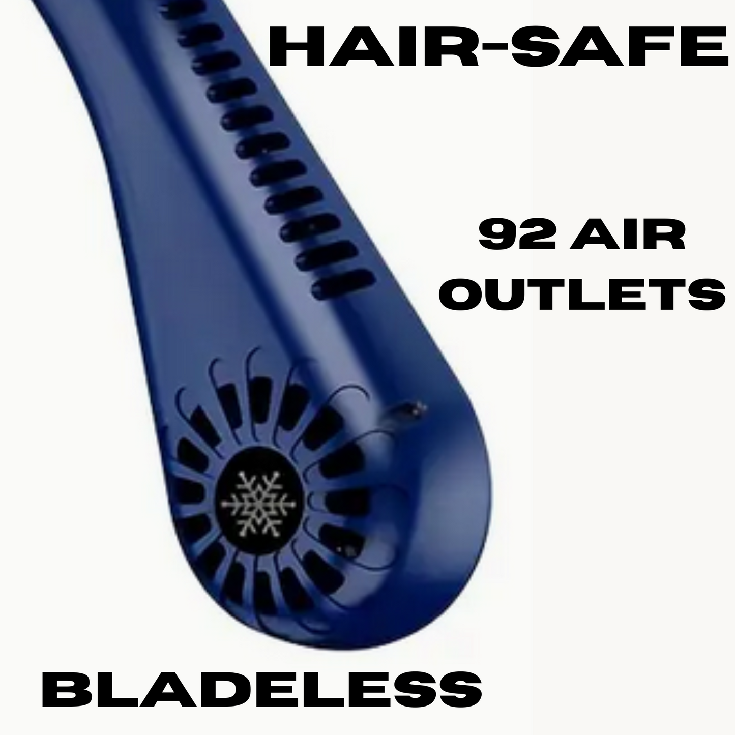 NeckBreeze™ | Portable Neck Fan | Relieves Neck & Back Pain by 92% in 7 Days!